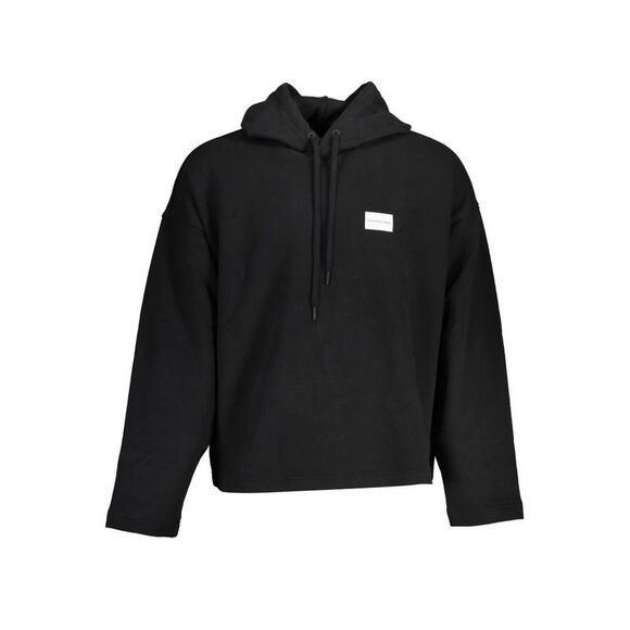 Calvin Klein Black Cotton Men Men's Sweatshirt